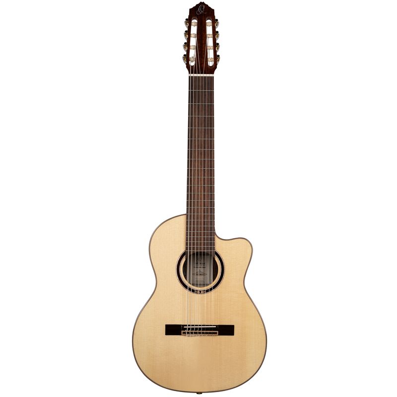 Ortega RCE158RW-8 Klassisk gitar 8-strängad, med mik.