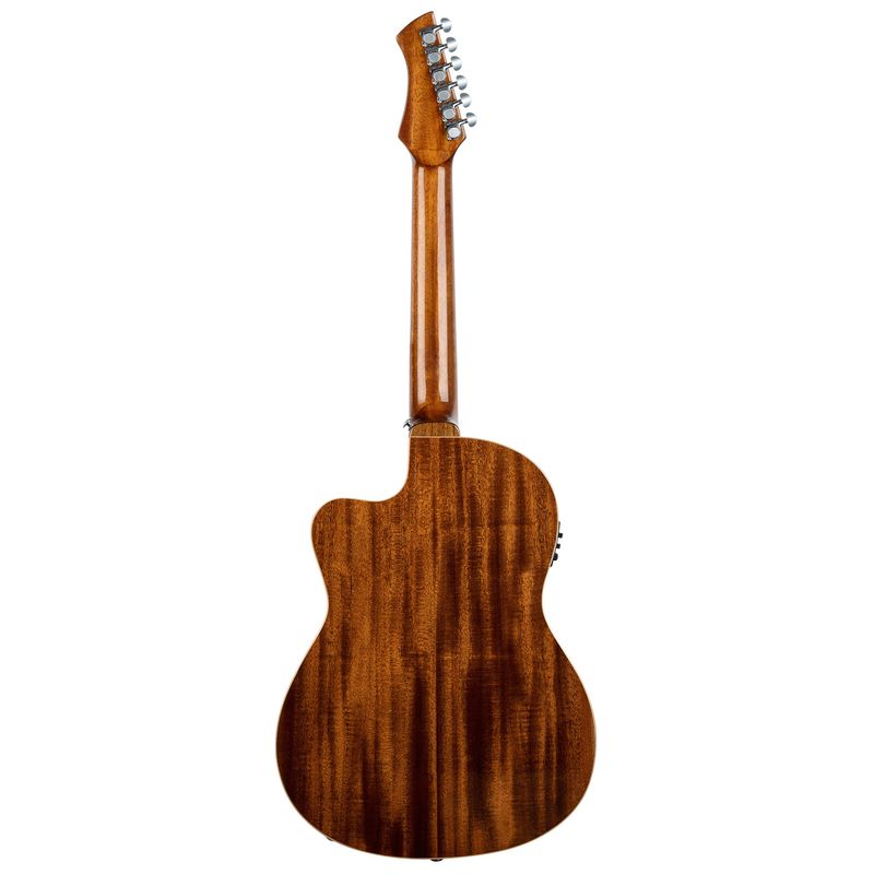Ortega RCE238SN-BKT Klassisk gitar 4/4 Size, med mik, Slim neck