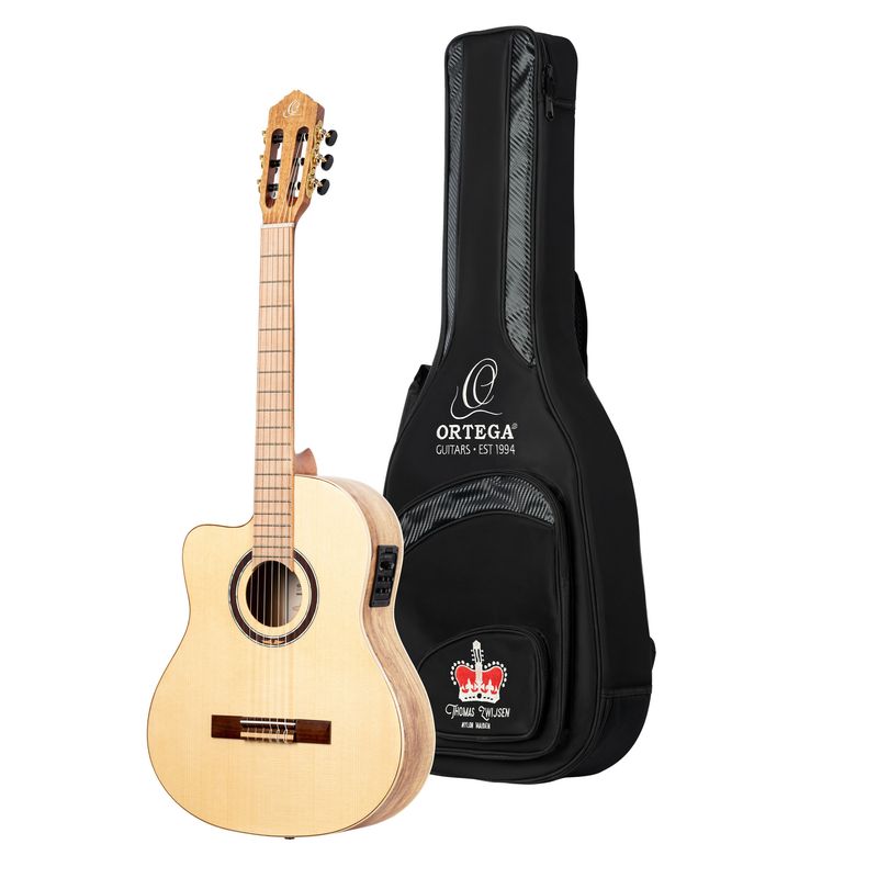 Ortega TZSM-3-L Klassisk gitar 4/4 m.bag, T. Zwijsen Sign, Left