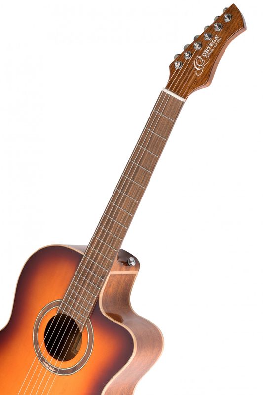 Ortega RCE238SN-FT Klassisk gitar 4/4 Size, med mik, Slim neck