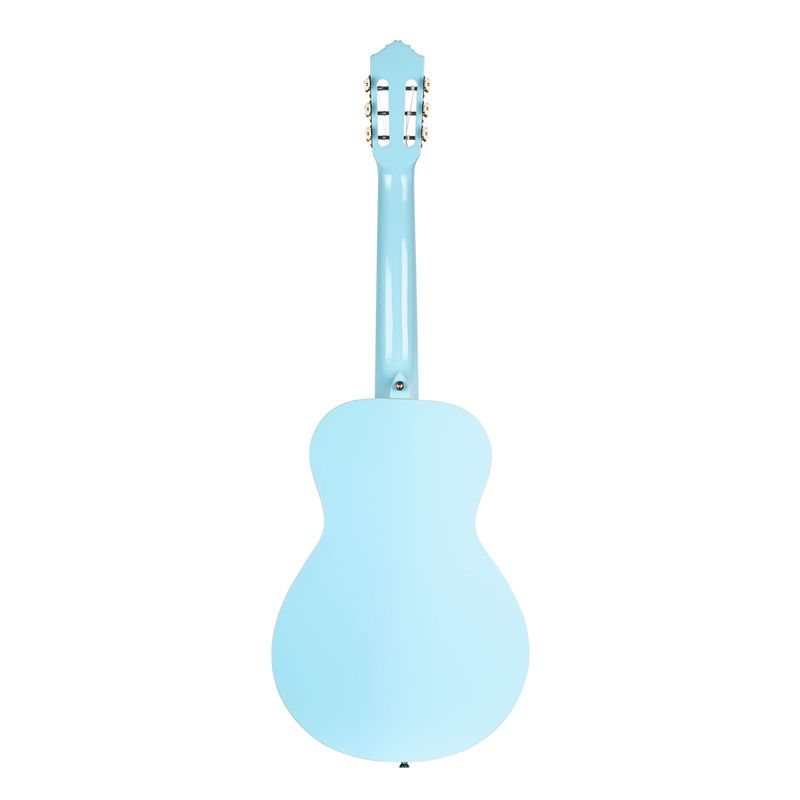 Ortega RGA-SKY Klassisk gitar Parlor body, Gaucho, Sky Blue