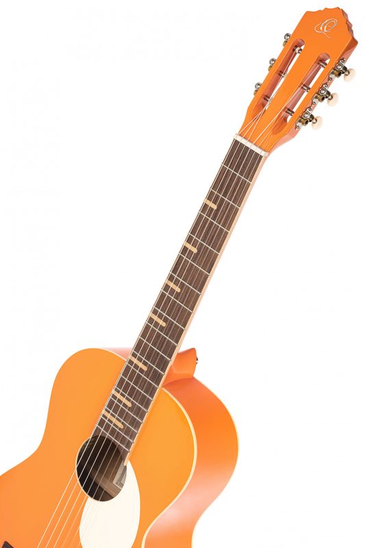Ortega RGA-ORG Klassisk gitar Parlor body, Gaucho, Orange
