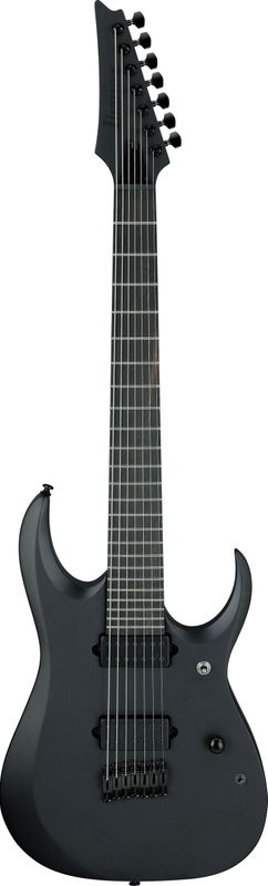 Ibanez RGDRB71-BKF Elgitar, Iron Label, 7-strängad