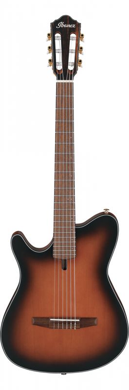 Ibanez FRH10NL-BSF Nylonsträngad m.mik, Thin body, Left