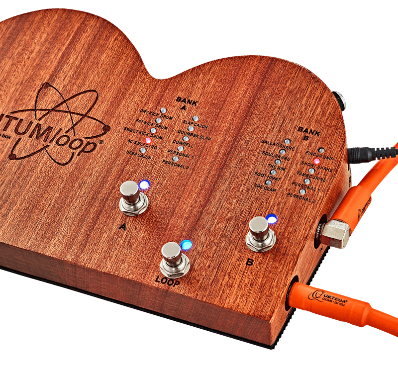 Ortega QUANTUMLOOP QUANTUMLOOP Multi Digital Percussion STOMP BOX