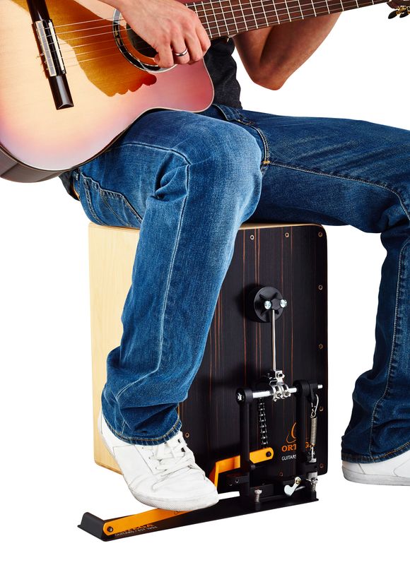 Ortega OSTBCJ-BU Stomp Box Cajon Bundle
