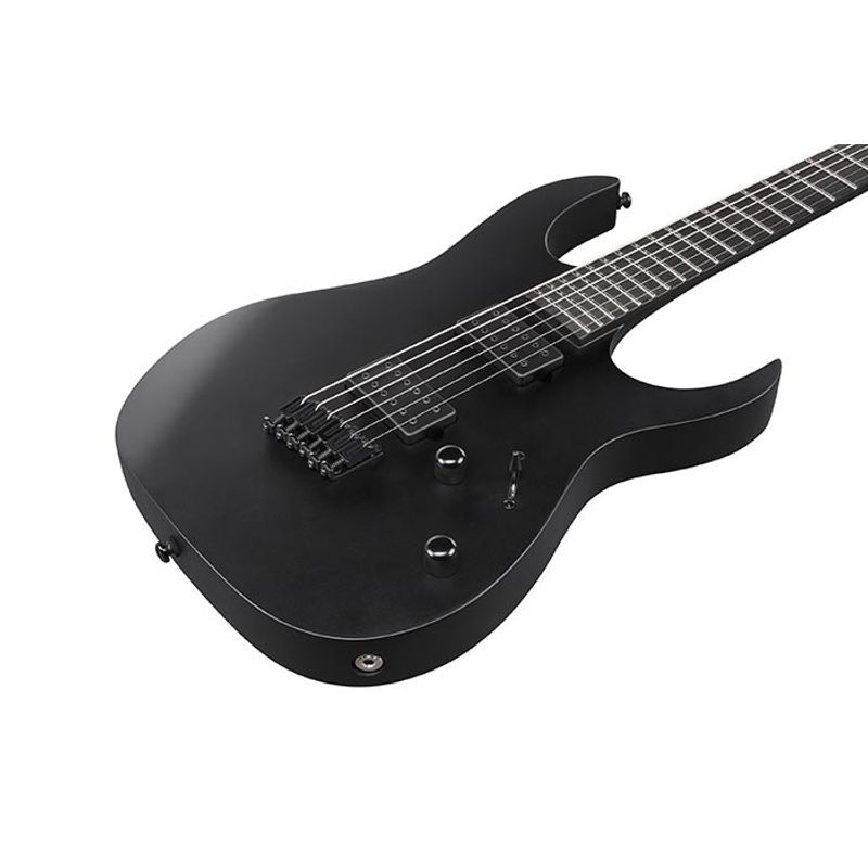 Ibanez RGRTBB21-BKF Elgitar, RG Neck-thru, Baritone, Iron Label