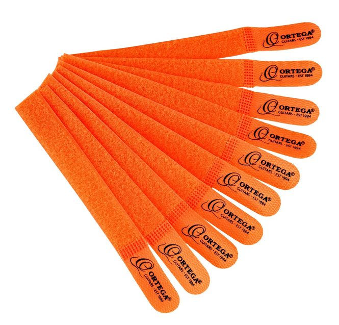 Hovedbilde Ortega OCBT-10 Cable ties, hook & loop,orange , ...