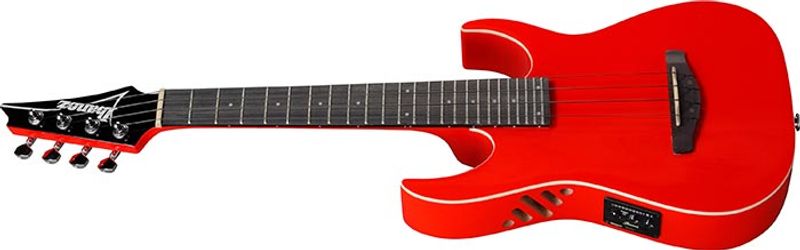 Ibanez URGT100-SUR Ibanez Tenor Ukulele m/mik, bag  RG style, Red