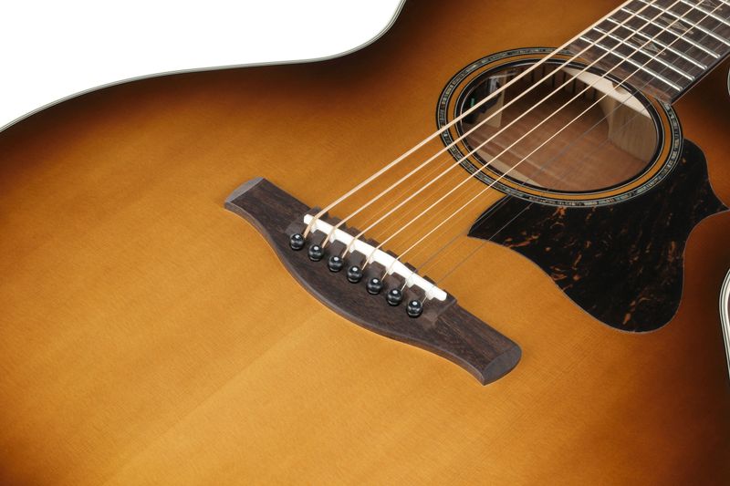 Ibanez AE3007FMH-TBH Western gitar m/mik, 7-string