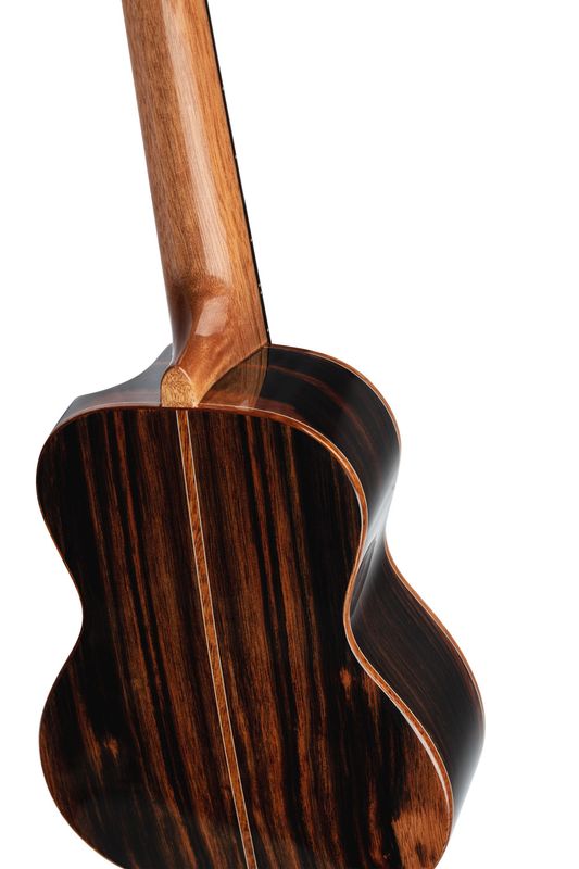 Ortega RUET-EB Concert ukulele m.mik, o gigbag, Elite, Ebony