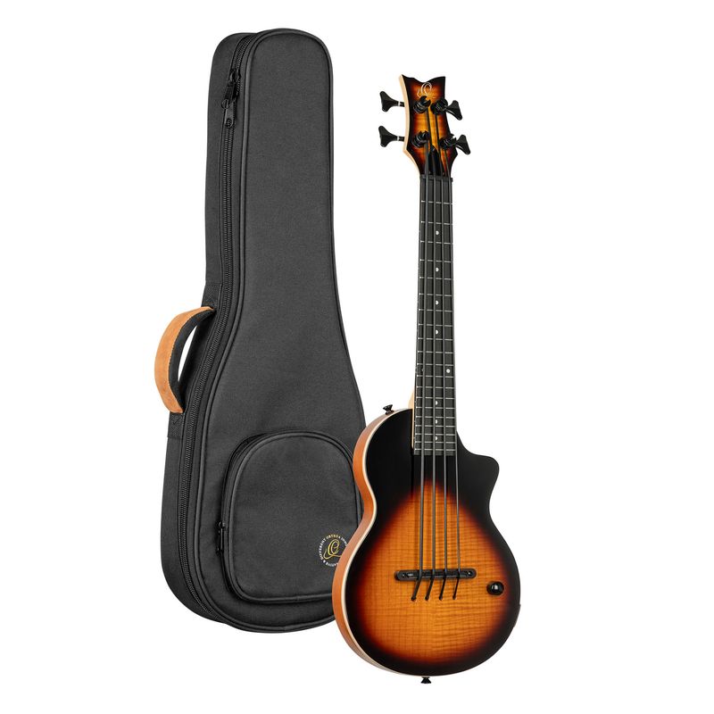 Ortega NEO-BS-TSB Ukulele bas med mik,  Solid body