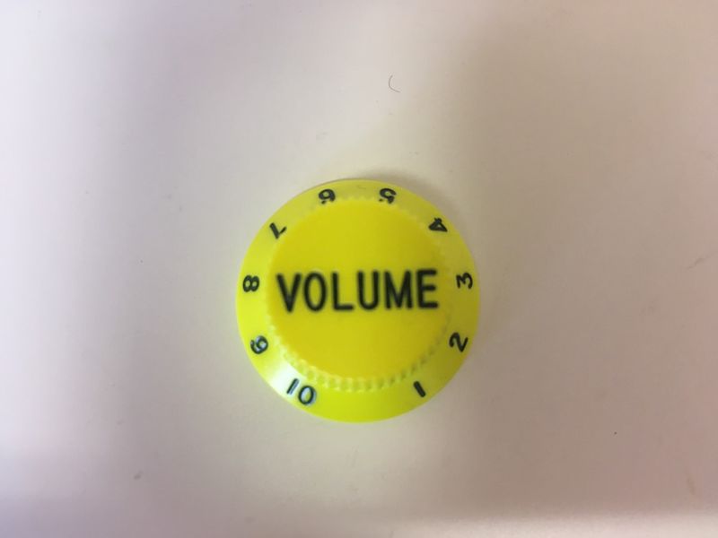 Ibanez 4KBH0001-YL Knob Strat/Ibanez Volume Yellow