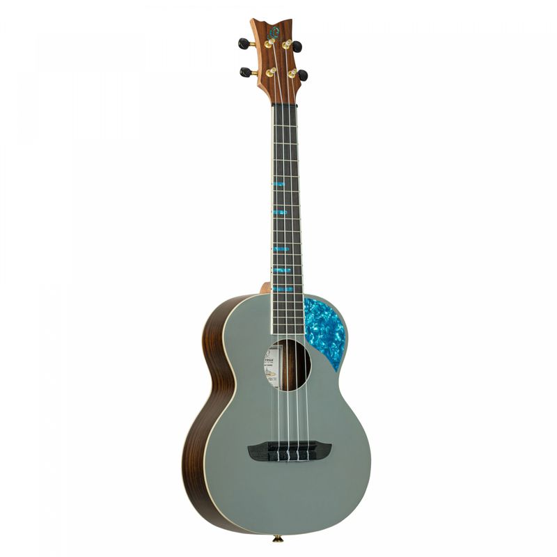 Ortega RUGH-PLT Tenor ukulele med Gigbag, Ghost Series