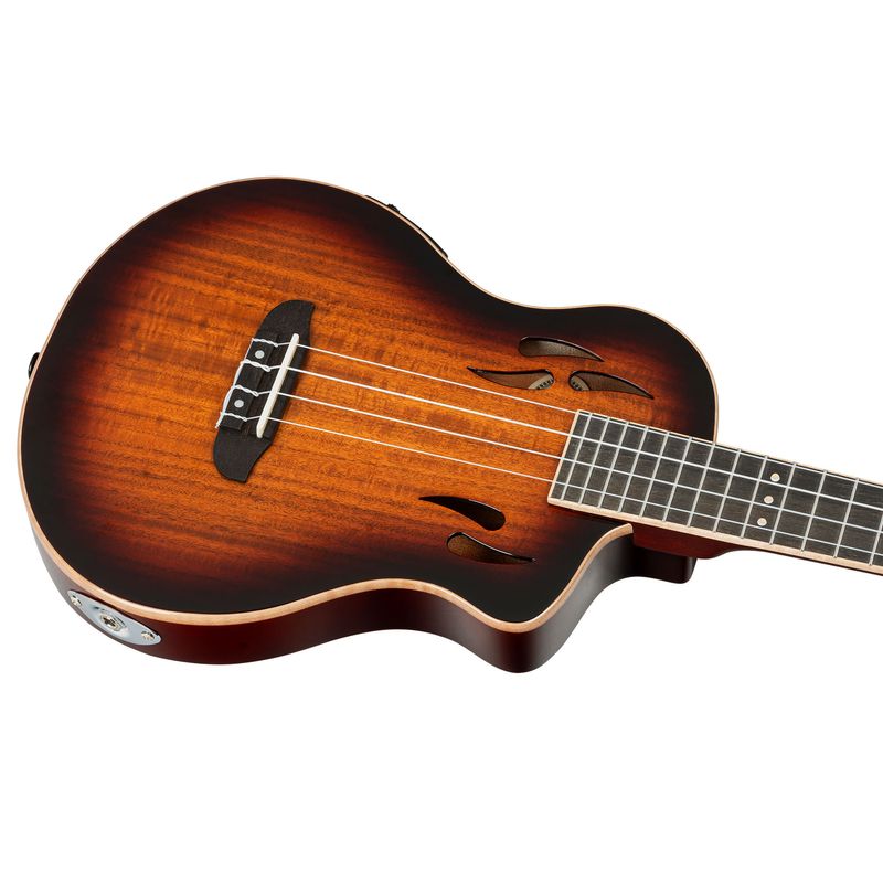 Ortega RTPX-U-ACA Tenor ukulele med mik, Tourplayer