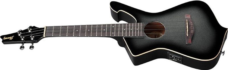 Ibanez UICT10-MGS Ibanez Ukulele m/mik, bag  Iceman - Metallic Gray Spot