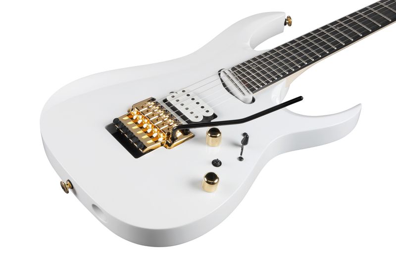 Ibanez RGA622XH-WH Elgitar med hardcase, 27-fret Prestige Axe Design Lab