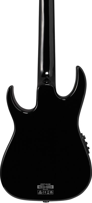 Ibanez URGT100-BK Ibanez Tenor Ukulele m/mik, bag  RG style, Black