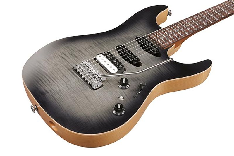 Ibanez TQM2-CUF Elgitar med hardcase, AZ  Tom Quayle Signature