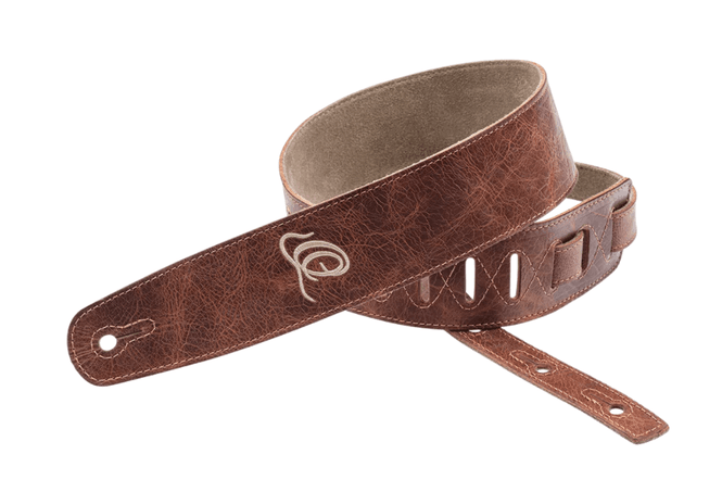 Hovedbilde Ortega OSSU-30 Guitar strap Suede, 60mm 2 layer - ...
