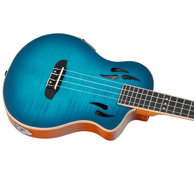 Ortega RTPX-U-FMA Tenor ukulele med mik, Tourplayer