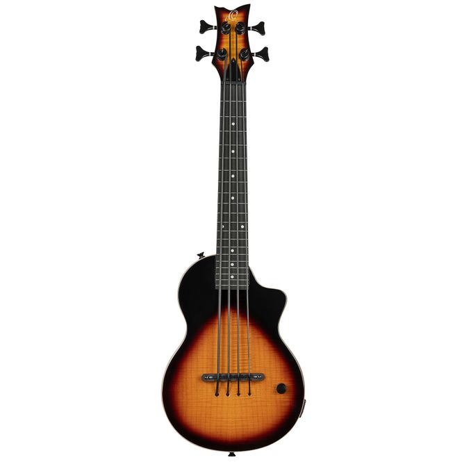 Hovedbilde Ortega NEO-BS-TSB Ukulele bas med mik,  Solid ...
