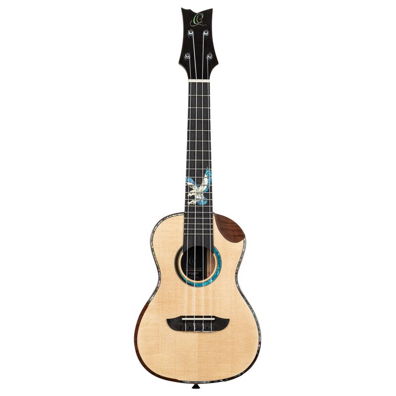 Ortega EAGLESUITE-U Concert ukulele med mik o gigbag, Eagle Suite