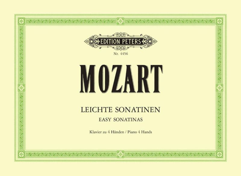Wolfgang Amadeus Mozart - Leichte Sonatinen