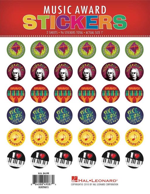 Hovedbilde Music Award Stickers