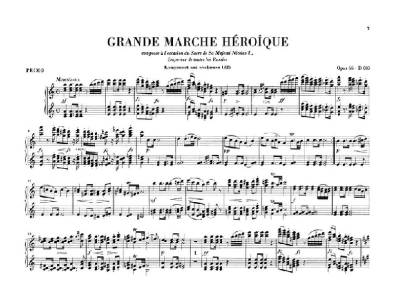 Franz Schubert - Works for Piano Four-hands - Volume III