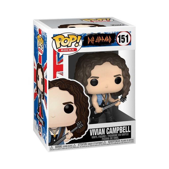 Hovedbilde Pop Rocks Vivian Campbell Def Leppard Pop Vinyl