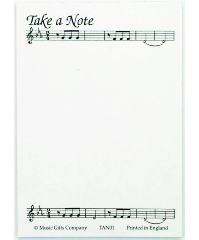 Take a Note Notepad