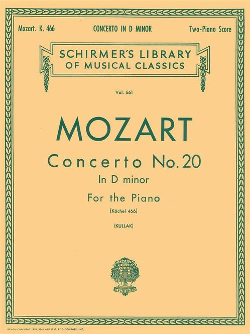 Hovedbilde Wolfgang Amadeus Mozart - Concerto No. 20 in D Minor, K.466