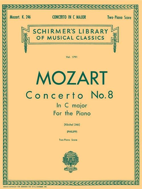 Hovedbilde Wolfgang Amadeus Mozart - Concerto No. 8 in C, K.246