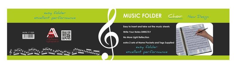 Innovative Choir Music Folder A4/40