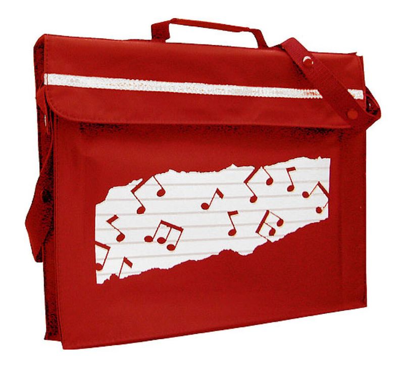 Mapac: Music Bag Primo Notes (Red)