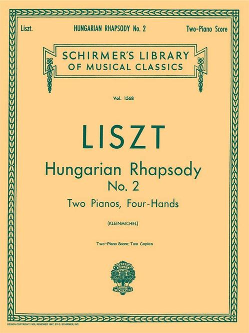 Hovedbilde Franz Liszt - Hungarian Rhapsody No. 2 (set)