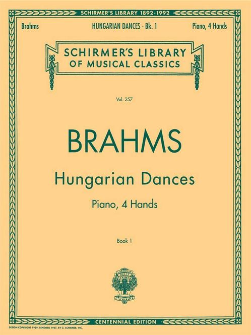 Hovedbilde Johannes Brahms - Hungarian Dances - Book I