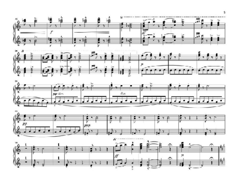 Antonín Dvořák - Slavonic Dances Op. 46 For Piano Four-hands