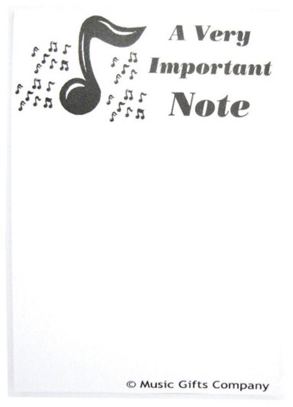 Very Important Note Notepad
