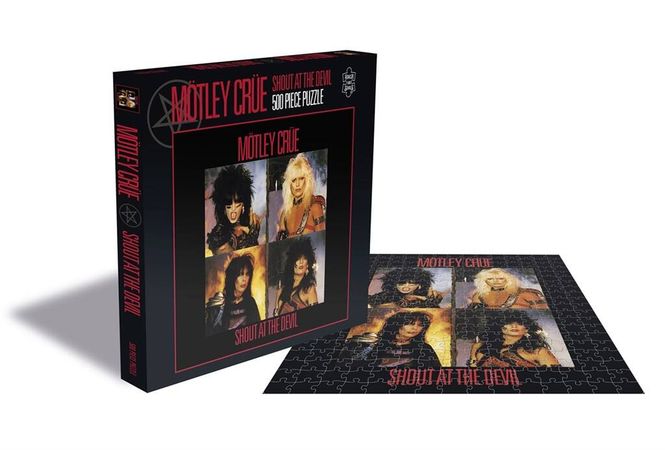 Hovedbilde Motley Crue Shout At The Devil 500 Piece Jigsaw