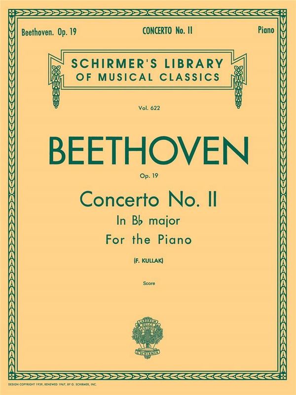 Ludwig van Beethoven - Concerto No. 2 in Bb, Op. 19