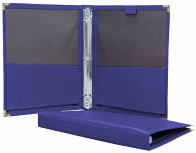 Hovedbilde Deluxe Folio w/3-Ring Binder-Blue Notemappe