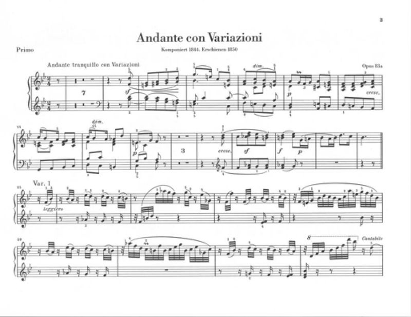 Felix Mendelssohn Bartholdy - Works For Piano Four-Hands