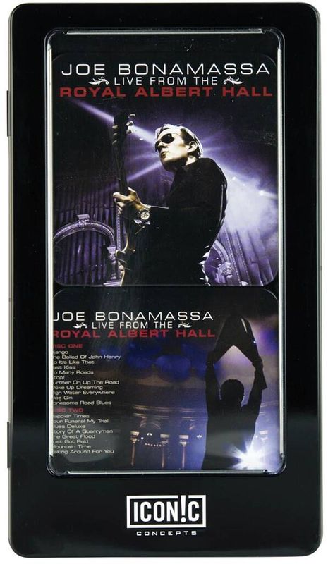 Joe Bonamassa Tin Coaster Set - Royal Albert Hall