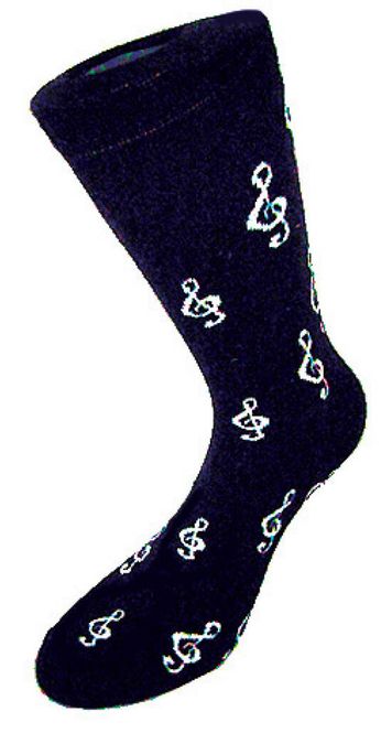 Hovedbilde Socks Treble Clefs