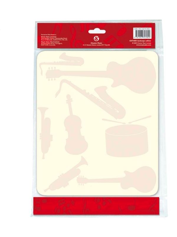 Wipe Clean Music Board (Landscape Edition)