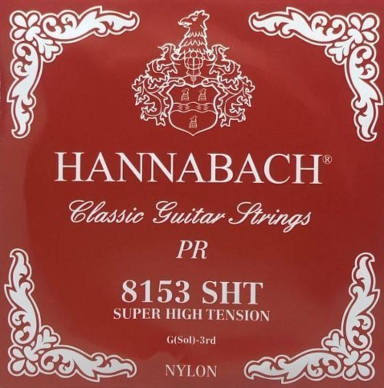 Hannabach Strings for classic guitar Serie 815 Super High Tension Silver special G3