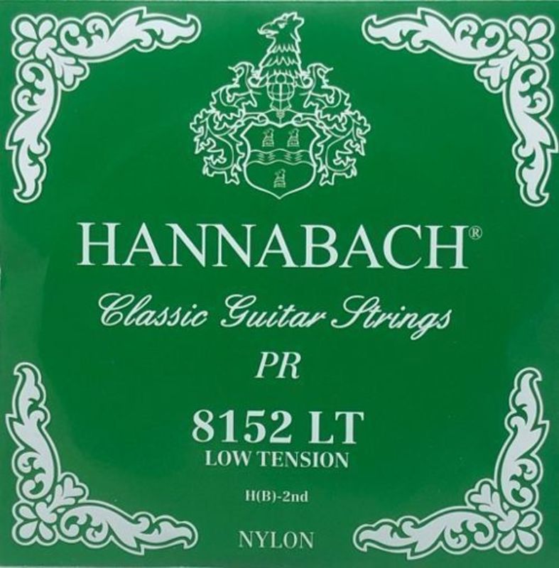 Hannabach Strings for classic guitar Serie 815 Low tension Silver special H/B2