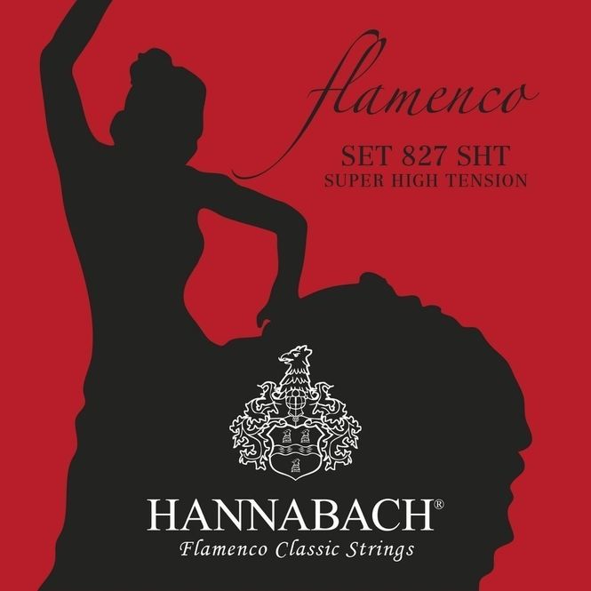 Hovedbilde Hannabach Strings for classic guitar Serie 827 Super High Tension Flamenco D4w